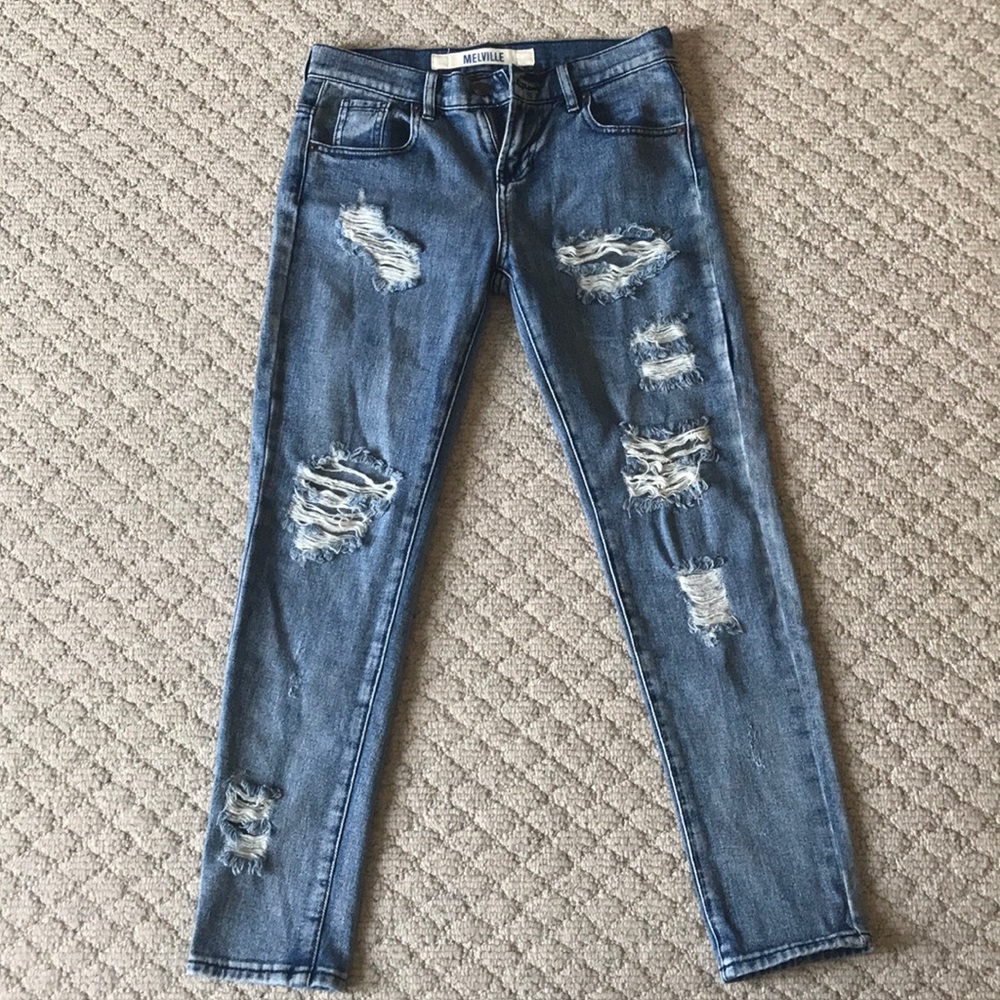 Distressed Melville jeans